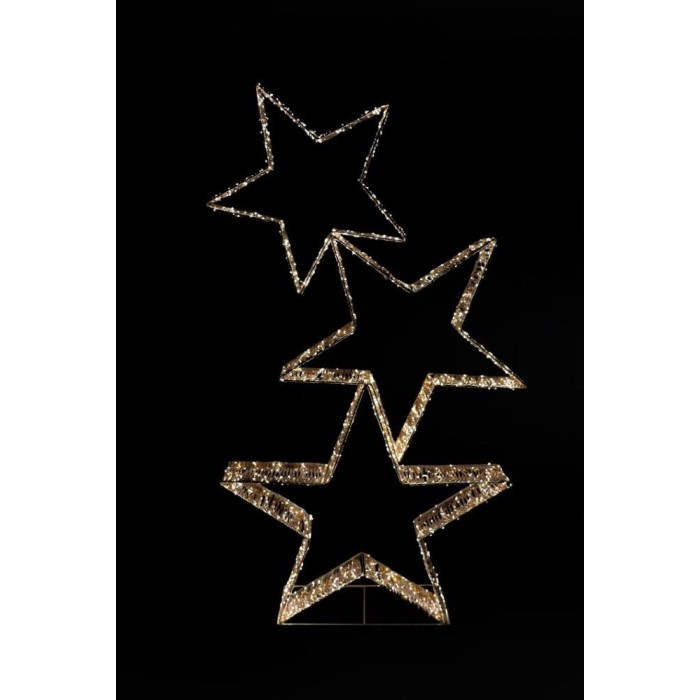 STELLA TRIS 1680 LED H.140 CM.180